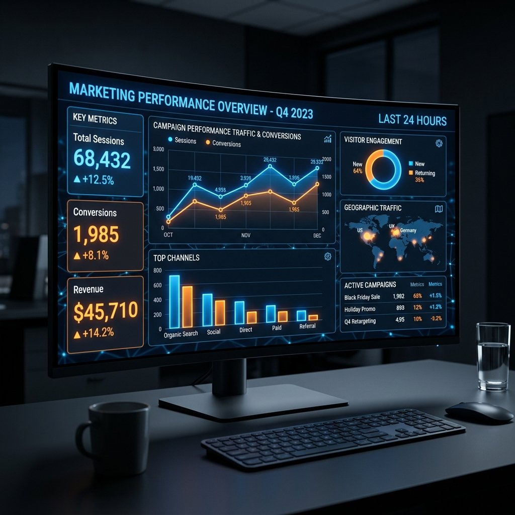 SEO and Analytics Dashboard